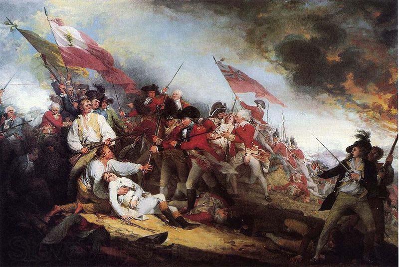 John Trumbull The Death of General Warren at the Battle of Bunker Hill Norge oil painting art